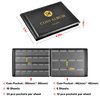 Coin Collection Supplies Book Holder for Collectors, 312 Pockets Coins Collecting Album for 20 25 27 30 38 46mm. Coin Storage Display Organizer Case for Money Currency, Penny, Bill Commemorative-Black