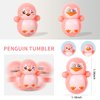 60pcs Mini Animal Tumbler Toy Set for Kids Party Favors, righting Doll Fidget Toys, Cute Tumbler Toy Roly-Poly self-righting Doll Tumbler Bulk Toys for Boys Girls, Classroom Prizes, Pinata Fillers