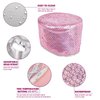 YVONNE Electric Thermal Heat Cap Deep Conditioning Hair Scalp Treatment Spa Hot Head Care for Home with 2 Mode Temperature Control (Pink)