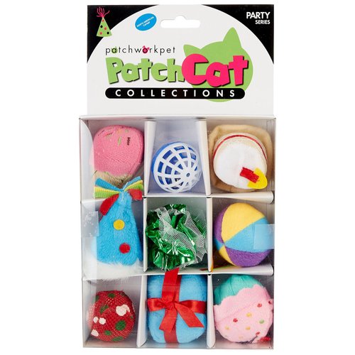 Patchwork Pet Party Box, 7"