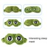 JIALWSJWAN Frog Eye Mask Sleep Eye Mask Funny Eye Mask Cover for Family and Kids