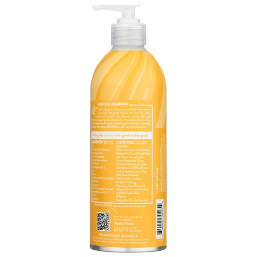 PACHA SOAP Vanilla Almond Body Wash, 16 FZ