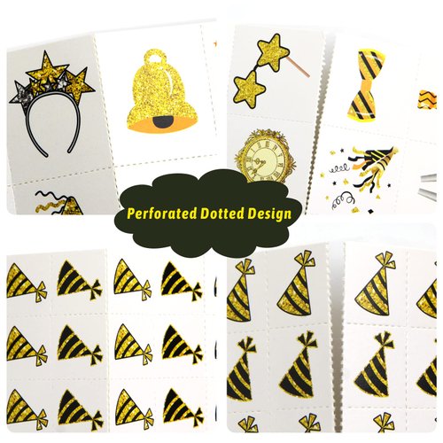 New Year Bingo Game for Kids 24 Players Holiday Party Game Supplies New Years Eve Party Supplies