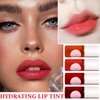 DuoZeng 4Pcs Lip Tint Stain Set,Lip Stain Long Lasting Mini Liquid Lipstick,Non-sticky,Lightweight,Matte Velvet Lip & Cheek Tint,Moisturizing Waterproof Matte Finish Lip Makeup