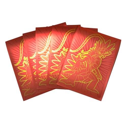 Koraidon Pokemon Card Sleeves - Scarlet & Violet Deck Protectors x65 - Elite Trainer Box