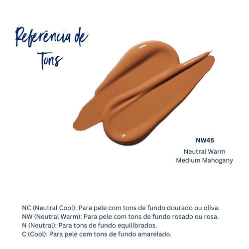 Best Bronze Bombshell Body & Leg Makeup - Waterproof Leg Makeup & Body Foundation - Body Makeup for Scars, Varicose Veins Cover Up & Leg Concealer (NW45 Medium Mahogany)