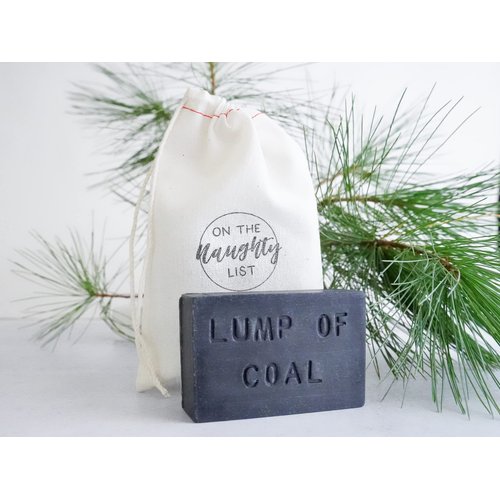 On the Naughty List lump of coal charcoal soap funny Stocking Stuffer - Man Stocking Stuffers for Men Best Funny Adult gifts charcoal bar soap handmade Gifts for Men and Women