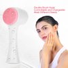 Facial Cleansing Brush, Double Sided Clean & Exfoliating & Massage Soft, Silicon Face Pore Cleanse, Blackhead, Dry or Wet Multi-Purpose()