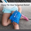 BodyMed Blue Vinyl Cold Pack - Reusable Flexible Ice Pack for Injuries, Cold Gel Pack Half Size, 12 in. x 7 in.