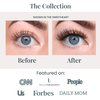 FlutterHabit Classic Collection Box, DIY Lash Extensions, Lash Clusters Kit, Up to 10 Day Wear, Natural & Classic Lashes, Salon Quality Eyelashes Extensions, 6 Sets of Lashes, No Lash Glue Included