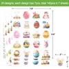 Easter Temporary Tattoos for Kids Bunny Stickers for Party Favor 140 Packs