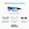 Select-A-Vision mens Sportex Ar4145 Blue Reading Glasses, Blue, 30.8 mm US