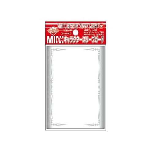 Akashiya Barrier Mini Character Guard Card Sleeves (60 Piece), Clear, 65 x 91mm