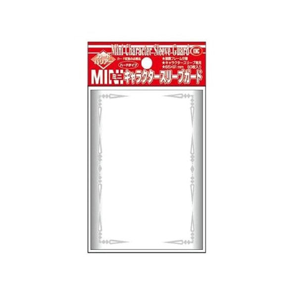 Akashiya Barrier Mini Character Guard Card Sleeves (60 Piece), Clear, 65 x 91mm
