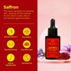 Prana Saffron Brightening Vitamin C Serum 30ml/1 fl oz | 100% Natural Skincare| Ayurvedic ingredients|Pure Saffron and Lotus | For deep hydration, Even Skin Tone, Acne & Dark Spots | Anti-aging