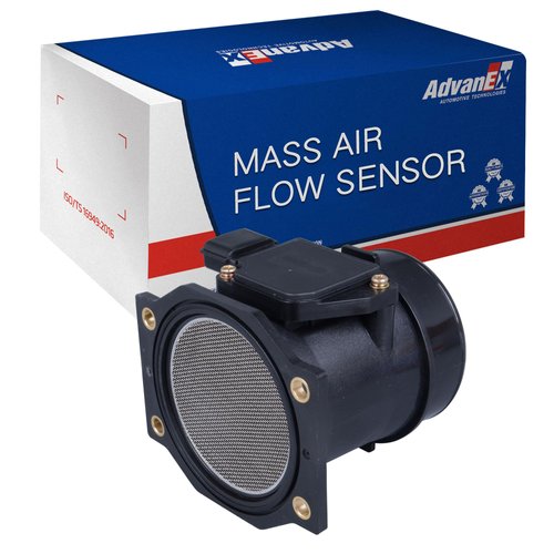 AdvanEX Mass Air Flow Sensor Maf Compatible with 99-04 Nissan Frontier 3.3L; 98-00 Pathfinder 3.3L; 98-00 Infiniti QX4 3.3L; 99-02 Mercury Villager 3.3L & More 3.8L Replace OE 22680-5J000 AFH70-16
