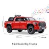 SASBSC Tundra Truck Toys for 3 4 5 6 7 Year Old Boys Pickup Toy Trucks for Boys Age 3-7 Diecast Metal Trucks with Light and Sound Pull Back Toy Cars Gift for Kids