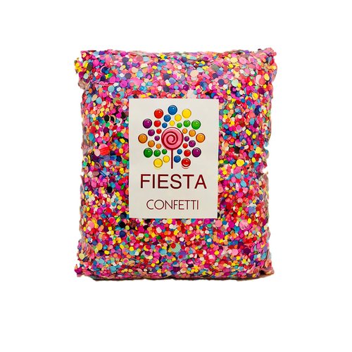 Fiesta Confetti.Value Mexican Colorful Paper Confetti. Jumbo Bag .95lb/425gr.
