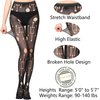 MEILiHiHi Fishnet Tights, Fishnet Stockings with Holes, Designer Tights for Women, Broken Hole Fishnets, Halloween Tights