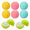 RONRONS 0.25 oz/7g Sphere Lip Balm Containers, 8 Refillable Screw Cap Empty Lip Balm Tubes, DIY Reusable Lipstick Tubes Lip Gloss Containers Ball BPA Free Colorful Mini Makeup Lipgloss Tubes(4 Colors)