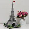 TzFioy France Paris Eiffel Tower Building Blocks Set (3585Pcs) Famous World Architecture Educational Toys Micro Bricks for Kids Adults