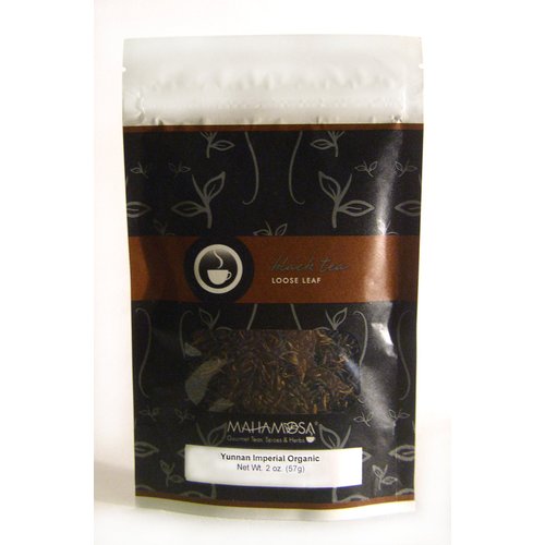 Mahamosa China Black Tea Loose Leaf (Looseleaf) - Yunnan Imperial Organic 2 oz