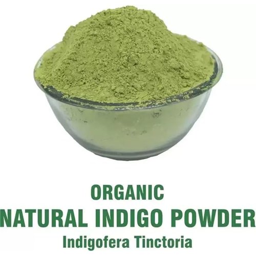 Orzanik Indigo Powder For Hair - Indigofera Tinctoria (Natural Organically Henna Grown) 100 Grams, Natural Black Hair Dye, Natural Henna Herbs and Corps