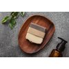 Bio-Safe One, Inc. Woodland Wander Organic Soap Bar - 4 oz. All Natural Soap Bar 100% Handmade Exfoliating Bar Reduces Skin Problems & Rejuvenates Promotes Healthy Skin No GMO Made in USA