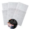 White Tiny Tattoo Practice Skin Double Sided Silicone Tattoo Training Pads Feature over 50 Different Stencil Designs for Tattoo Practice (5pcs)
