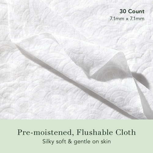 Rael Feminine Wipes, Flushable Wipes pH Balanced - Travel Size, All Skin Types, Paraben Free, Daily Use (10 Count, Pack of 3)