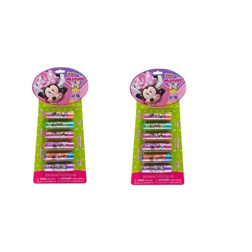 Minnie Mouse Lip Balm Fruity Flavor 6pc Set x 2