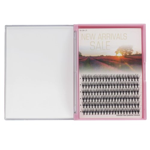 Vayator 8-20mm To Choose 20D 120 Clusters D Curl Professional Makeup False Eyelashes Individual Extensions Cluster Eyelashes Natural Soft Grafting Fake False Eyelashes (16mm)