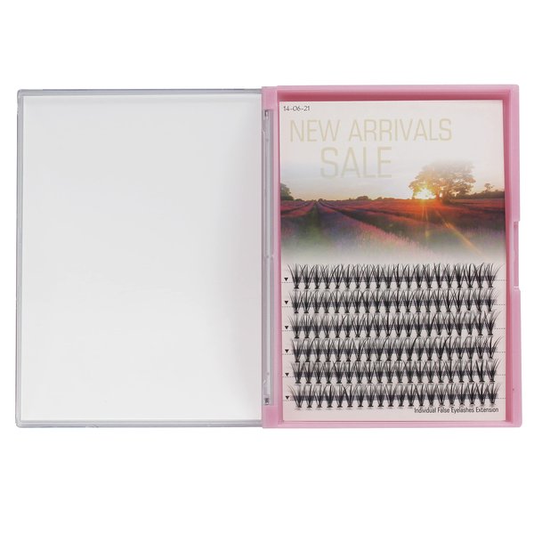 Vayator 8-20mm To Choose 20D 120 Clusters D Curl Professional Makeup False Eyelashes Individual Extensions Cluster Eyelashes Natural Soft Grafting Fake False Eyelashes (16mm)