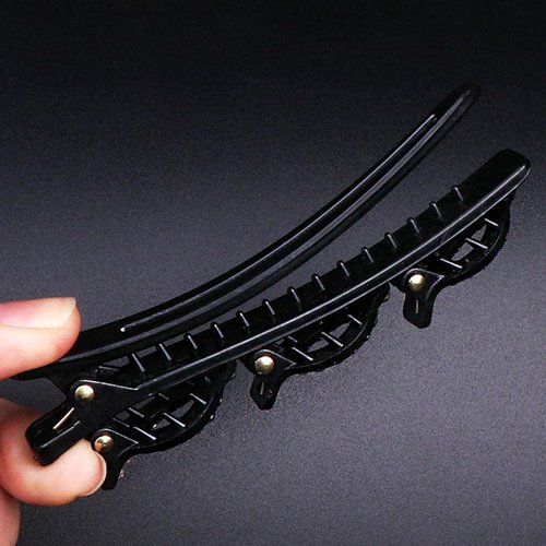 1 Pc Sparkling Crystal Stone Braided Hair Clips,Double Bangs Hair Clips Braided Hairpins, Side Bangs Hair,Braided Hair Clip with Rhinestones,Hair Styling for Women Hair Clips,Hair Accessories（Black）