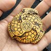 7-in-1 Spinner DND Dice Set, Rotate Metal Rotate Dungeons and Dragons DND Compass Dice, Cool RPG Role Playing Table Game Dice（Gold）