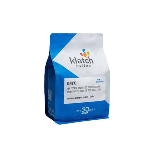 Klatch Coffee "Onyx Blend" Medium Roasted Whole Bean Coffee - 5 Pound Bag