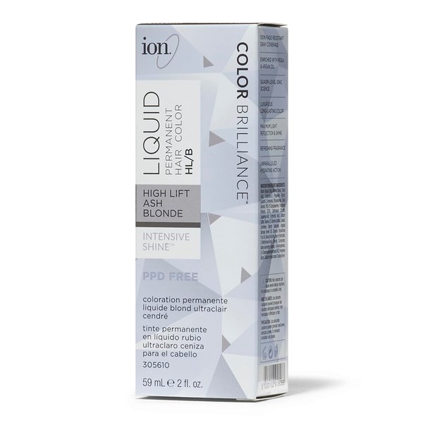 HL B Hi Lift Ash Blonde Permanent Liquid Hair Color