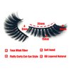 False Eyelashes 3D Faux Mink Lashes Pack Dramatic Fluffy Thick Volume Full Cross Soft Reusable Handmade Fake Eyelashes 10 Pairs Pack by Lifernilash (LFN5D02)