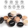 bellapierre Mineral Foundation SPF 15 - Loose Powder Foundation | Vegan & Cruelty Free Natural Makeup | Full Coverage Matte Finish | Hypoallergenic | Oil & Talc Free - 0.32 Oz - Blondie
