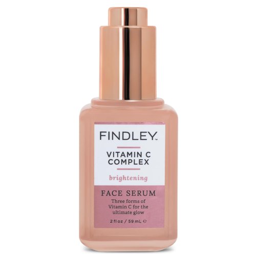 Findley Vitamin C Complex Brightening Face Serum | Ultimate Glow | Soothes & Refreshes | Smooth Skin Texture (2 Fl Oz)