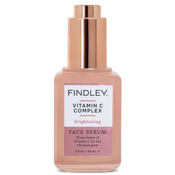 Findley Vitamin C Complex Brightening Face Serum | Ultimate Glow | Soothes & Refreshes | Smooth Skin Texture (2 Fl Oz)