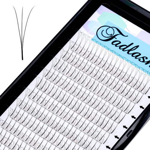 Eyelash Extension Premade Fans Eyelash Extensions D Curl Long Stem Pre Fan Eyelashes Premade Lash Extensions Fans Volume Lash Extensions Pre Made Volume Lashes (3D-0.07D, 15mm)