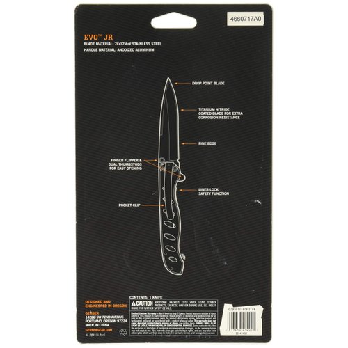 Gerber Gear EVO Jr. Folding Knife - Fine Edge [22-41492]