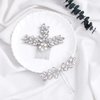 Heread Crystal Bride Wedding Hair Comb Silver Pearl Bridal Hair Piece Accessories for Women and Girls