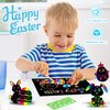 RMJOY Rainbow Scratch Art for Kids: Easter Basket Stuffers Gifts for Kids 60pcs Magic Art Craft Scratch Off Paper Supplies for Age 3-12 Boy Teen Toy Game for Valentines Birthday Gifts |Party Favor