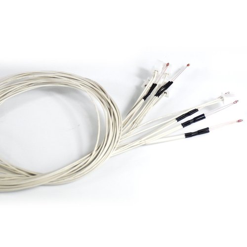 5PCS Creality 3D Printer NTC Thermistor 100K, NTC 3950 100K ohm Thermistor Temp Sensor for Creality Ender 3/Ender 3 Pro/Ender 3 Neo/Ender 3 Max/Voxelab Aquila, XH2.54-2P Connector (1.3m/51.1inch)