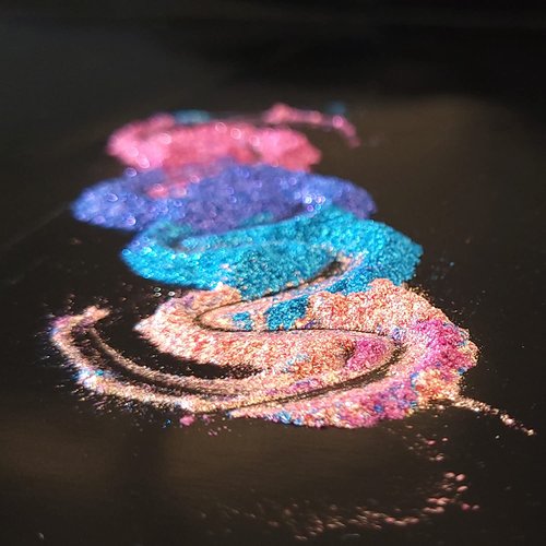 Concrete Minerals Natural Glitter Eyeshadow, Iridescent Shine and High Pigmentation, 100% Vegan and Cruelty Free, 2.4 Grams Loose Mineral Powder (Glitter Sample Bundle)