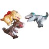 Glanzzeit Children's Hand Puppets, Dinosaur Shaped Hand Puppets, Realistic Plush Toys for Boys and Girls Performance Theatre, Birthday Gifts, Teaching, Interactive Games, Easter Gifts(Velociraptor)