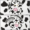 100 Pcs Cow Print Napkins, Cow Party Supplies, Cow Party Table Napkins for Farm Animal Themed Party, Western Theme Kid's Birthday, Baby Shower