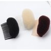 2Pcs Sponge Bump It Up Volume Hair Base Set Charming Bump It Up Volume Inserts Hair Stick Bun Maker Bun Shaper Hair Bump Up Comb Styling Insert Tool Hair Pad Accessories(Black)